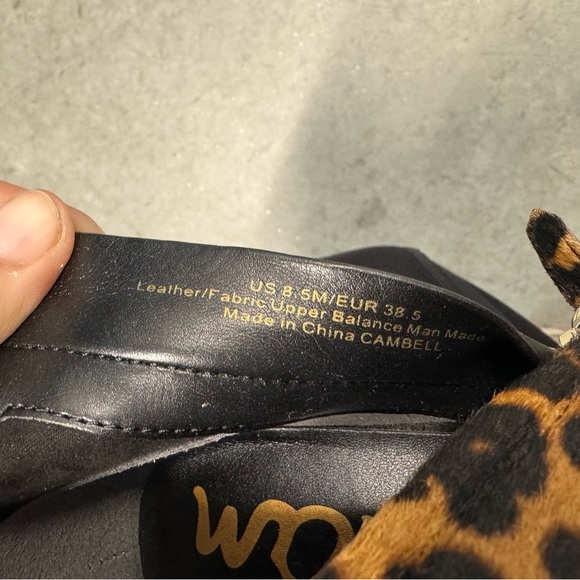 Sam Edelman leopard boots 8.5 - Picture 7 of 7